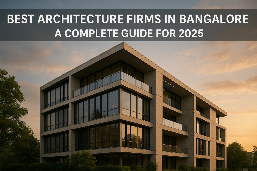 best architecture firms in bangalore